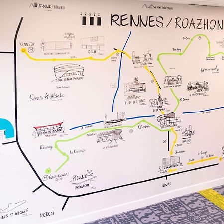Ibis Budget Rennes Rte Lorient Zewnętrze zdjęcie